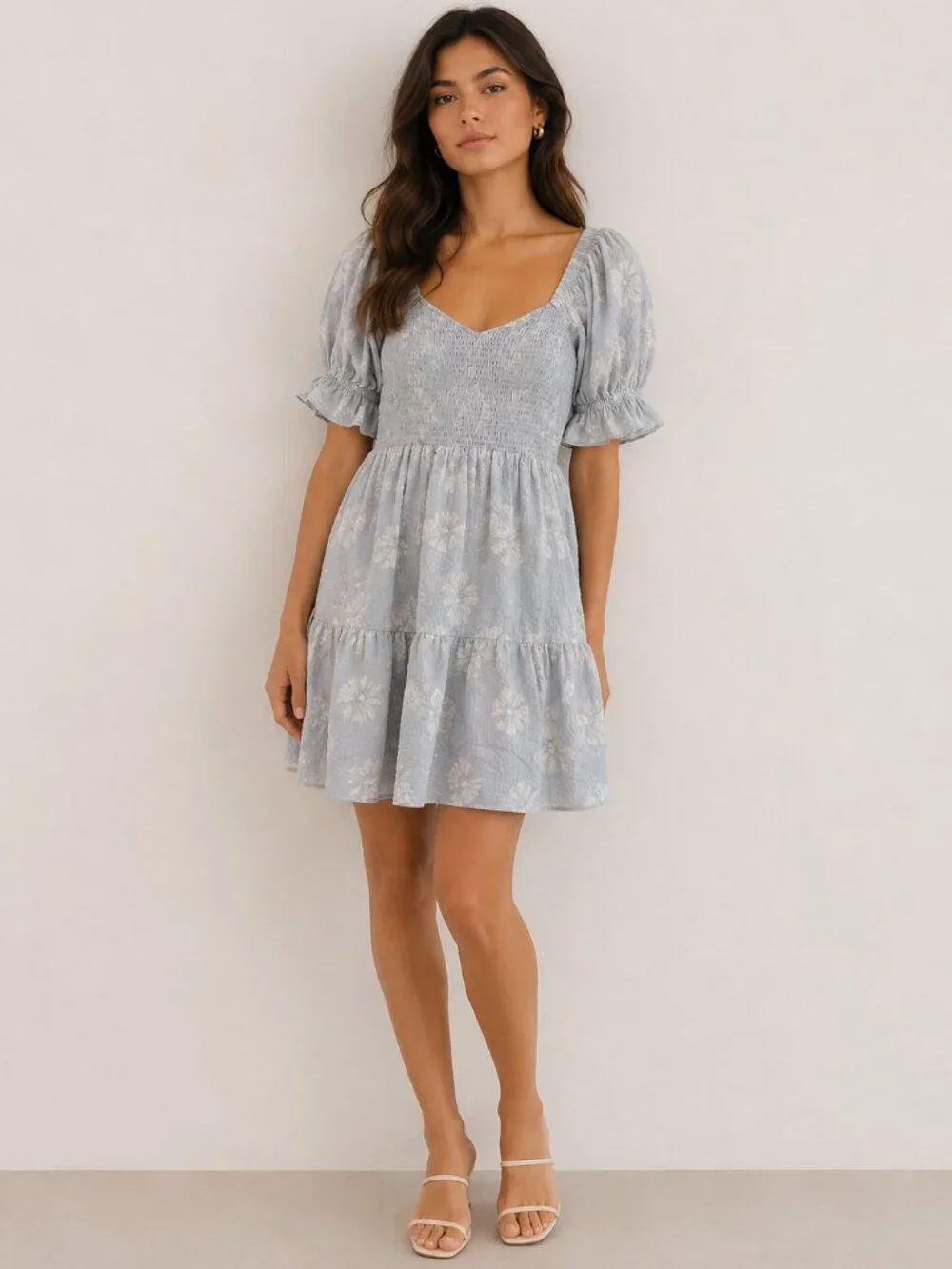 madewell blue silk dress Madewell Silk Dress Blue Black Floral Fancy Work Medium